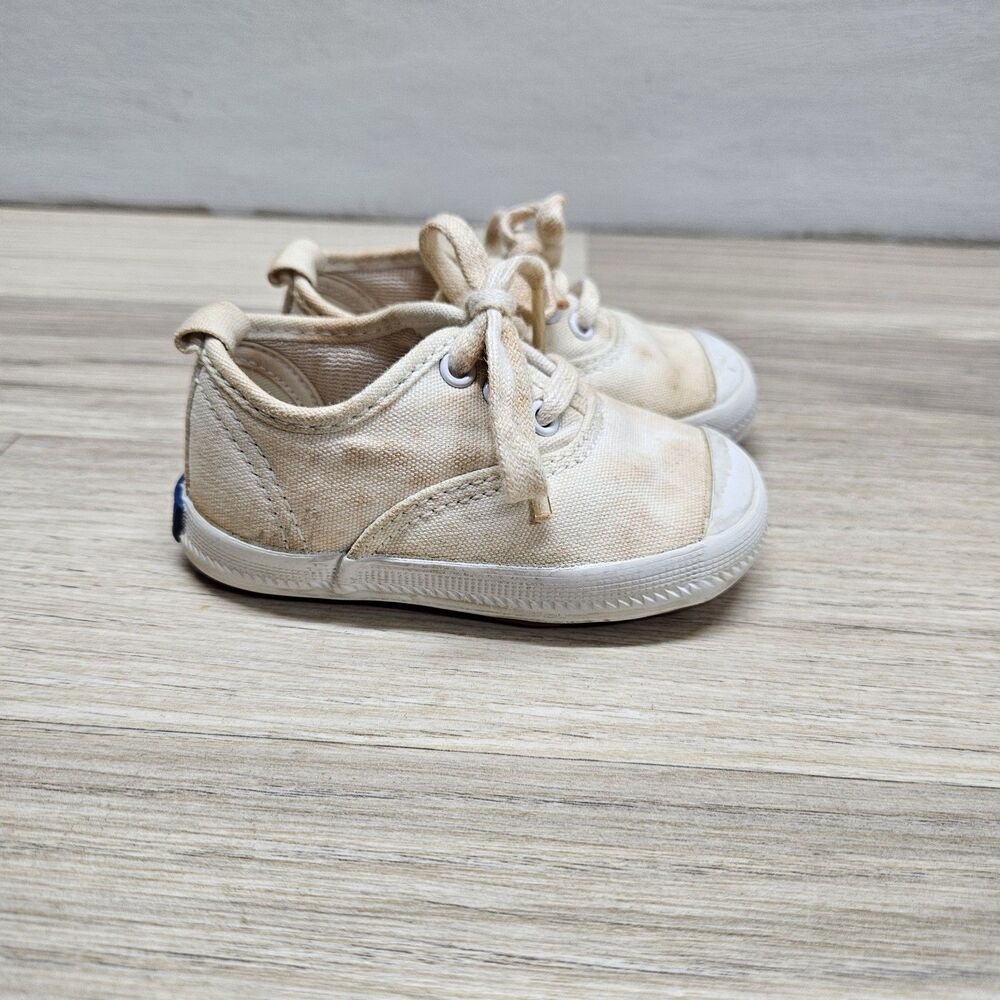Keds Baby Girl Sneakers Size 3 Pink Tie Dye Lace Up